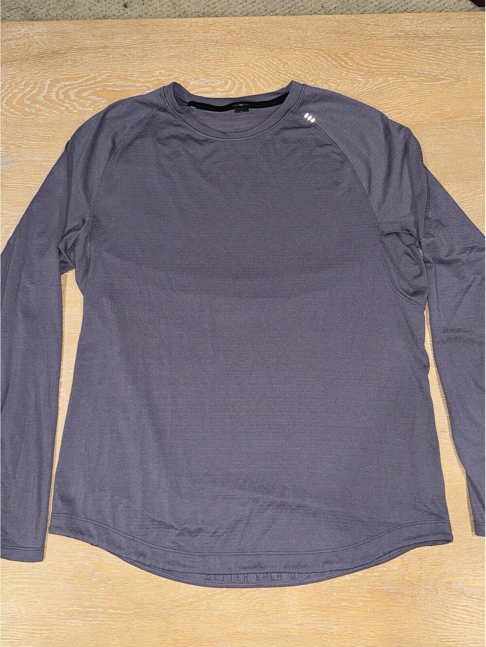 Lululemon License To Train Long Sleeve Shirt Medium Dusty Diamond?